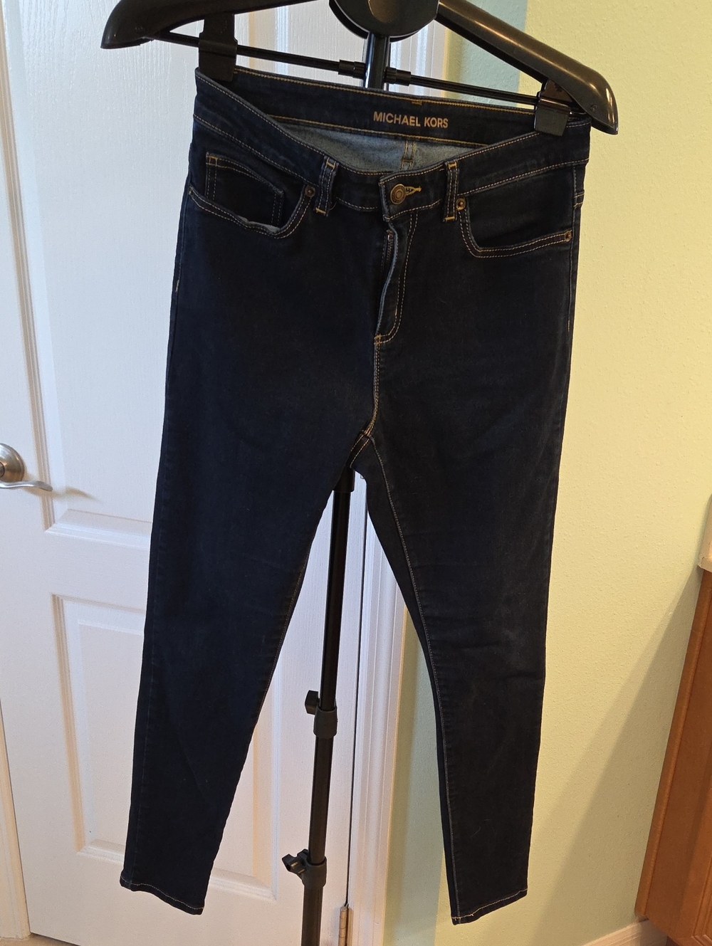 Michael Kors Dark Indigo Izzy Skinny Jeans